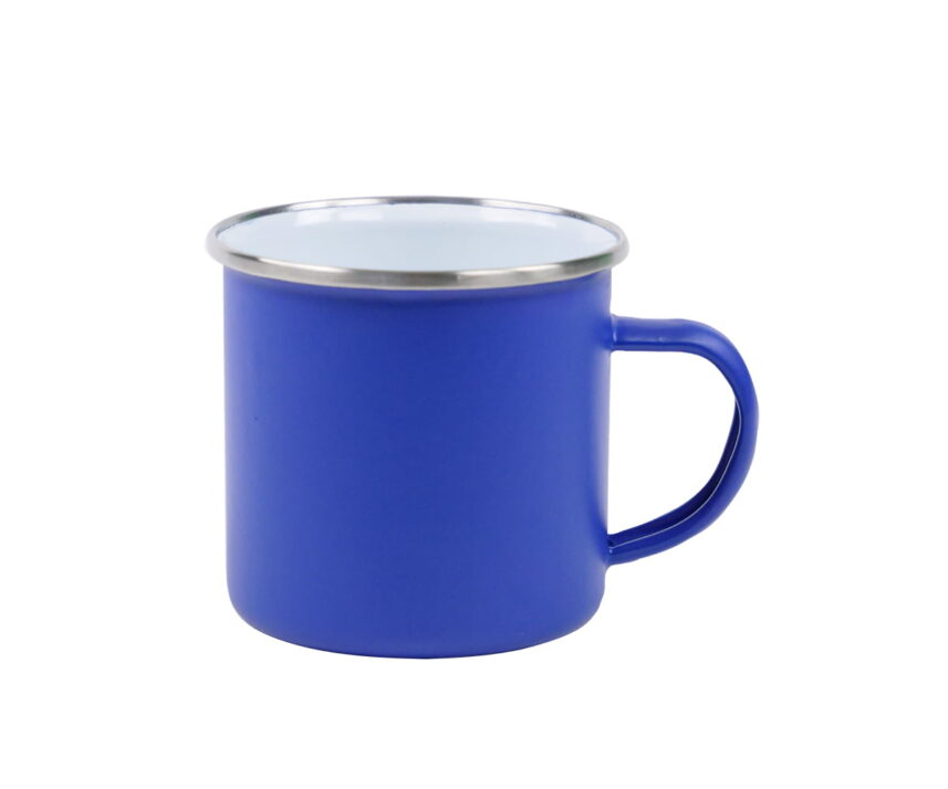 Emaille Mok Kobalt Blauw