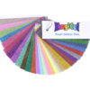 Kleurenwaaier Pearl Glitter Flexfolie Open