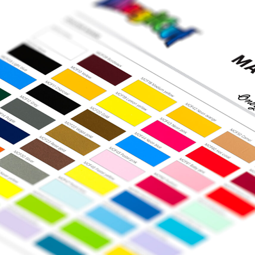 MagiCut 123Flex Color Card - Image 4
