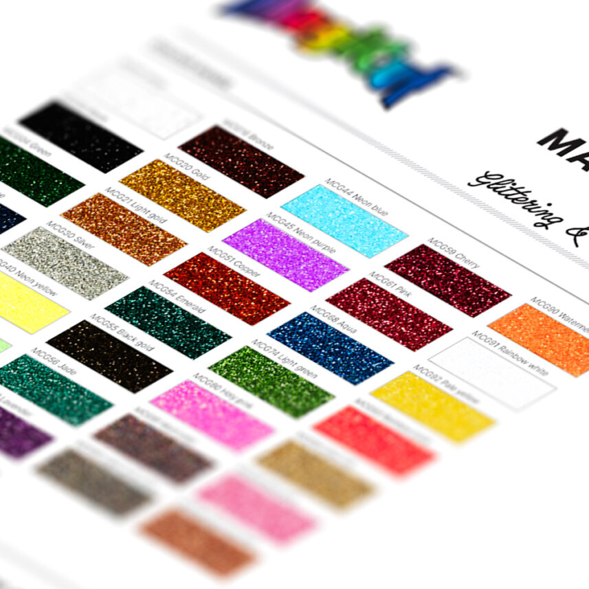 MagiCut Glitter Color Card - Image 4