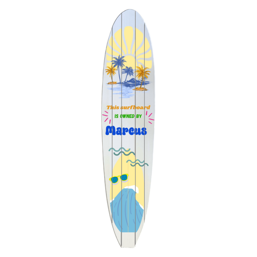 Wooden PlanX Surfboard - Image 3